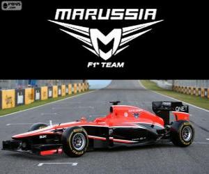 пазл Marussia MR02 - 2013 -
